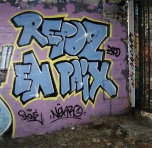 graff repoz en paix