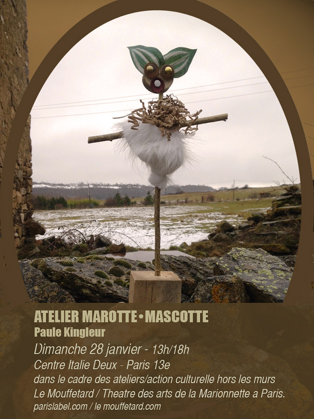 Atelier marionnette - paule Kingleur 2018
